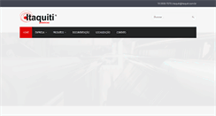 Desktop Screenshot of itaquiti.com.br
